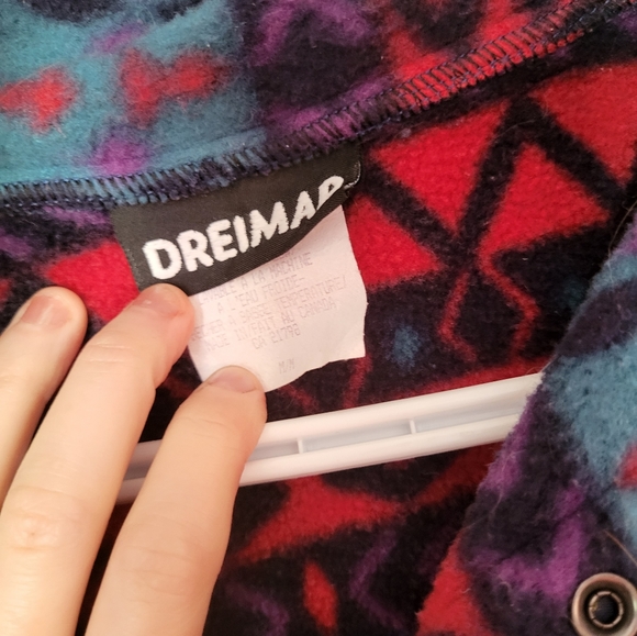 Dreimar snap fleece pullover - Picture 2 of 4